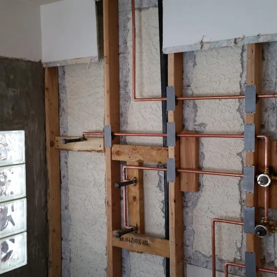 Copper pipe installation for Repiping in McHenry